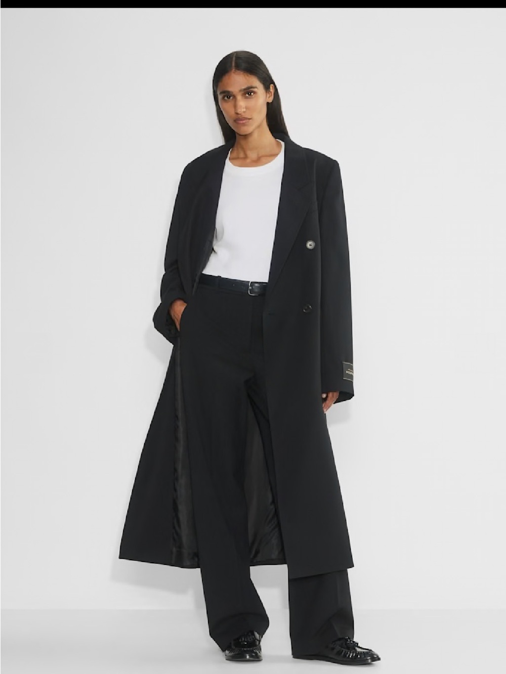Babaton Agency Alterier Black Dress Pants Size 6 30"L Business Casual Minimalist
